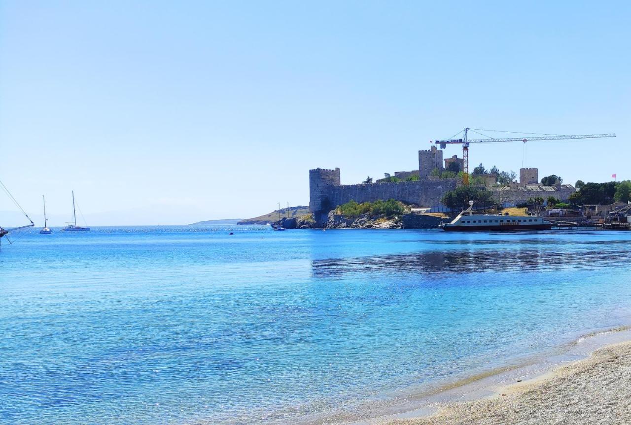 Central, Cozy, 15 Min Walk To The Beach, Fast Wi-Fi, Free Parking, 4Ppl Bodrum ภายนอก รูปภาพ
